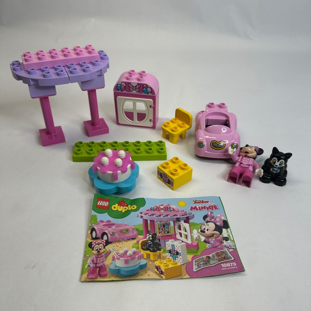 LEGO Duplo Disney Jr Minnie Mouse Birthday Party 10873 99% Complete